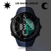 PALADA Men's Digital Sports Watch Waterproof Tactical Watch with LED