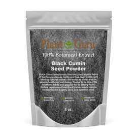 Black Cumin Seed Powder Ground 8 oz. - Nigella Sativa - Kalonji 100% Pure Natural Herb Spice.