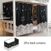 Students Dorm Bunk Bed Curtains Privacy Bed Shading Curtain Net