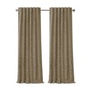 Elrene Home Fashions Mia Jacquard Scroll Blackout Window Curtain, 52"