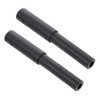 SUPVOX Golf Club Extension Rod 2 Pcs Graphite Shaft Extender for Putter Adjustable Length Sturdy PP Material for Golf Enthusiasts for Improving Swing Performance