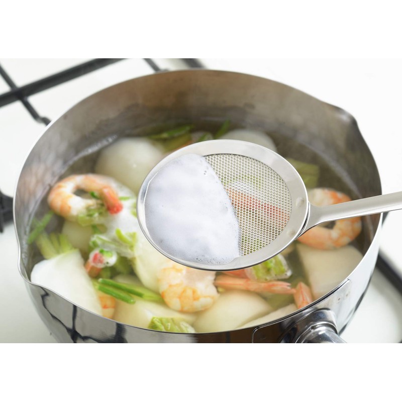 Yoshikawa Made in Japan Cooking Essentials Punching Mesh Strainer YJ2781