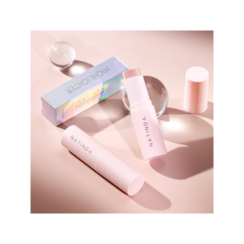 Natinda Multistick Highlighter 11g / Body and Face Use: Fine