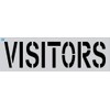 18" Word - Visitors Parking Lot Pavement Marking Stencil