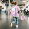 Kidoomeeloo - Mochila escolar para adolescentes y niñas, con caja