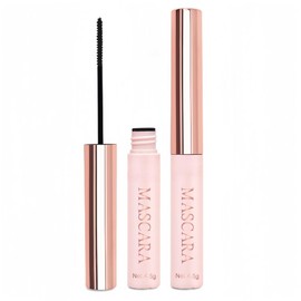 Fine Brush Mascara, Waterproof Mascara for Short/Sparse Eyelashes, Volume, Long Lasting，Lengthening and Thick, Smudge-Proof, Black