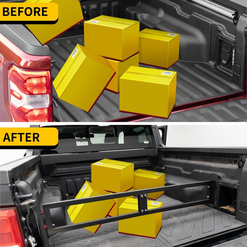 Maxzina Truck Bed Divider Compatible with 2022-2025 Ford Maverick Cargo