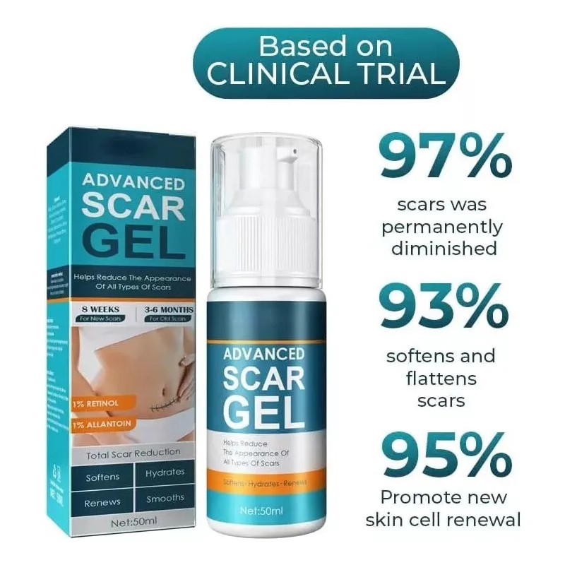 Crema Gel Reparadora Cicatrices Acné Jaysuing 50 Ml Estrías