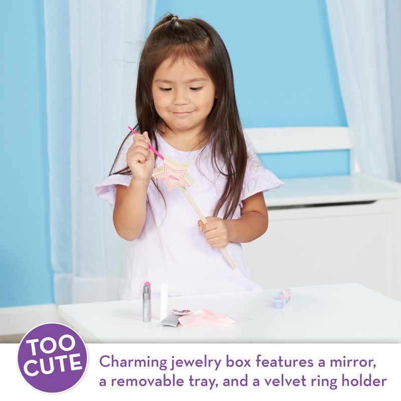 Melissa & Doug Created by Me! Wooden Princess Wand, Arts