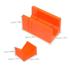 Operitacx Wood Cutting Clamp for Saws Multi Angle Miter Tool with Quick Installation Precision Guide for DIY Furniture Making and Renovation Enhances Accuracy and Efficiency