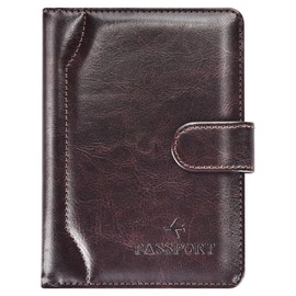 Herain Passport Holder for Travel, Passport Cover Wallet Case Women Men Travel Cruise Essentials, RFID Passport Book Holders Travels Gifts Must Haves Accessories