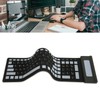 Serounder Silicone Keyboard, Foldable Silicone Keyboard Soft Rollup Keyboard for