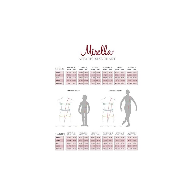 Mirella Princess Seam - Maillot para niña (2-4), Color Granate