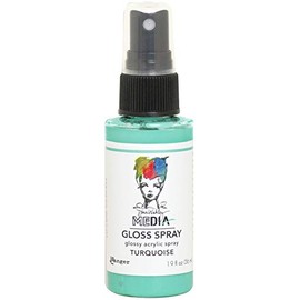 Dina Wakley Media DW GLOSS SPRAYS TURQUIOSE, 2oz