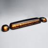 dreamrefit 3x Smoke Cab Roof Running Amber LED Light For