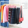 Home-it 10 Pack Velvet Hangers with Clips - Ivory Pants