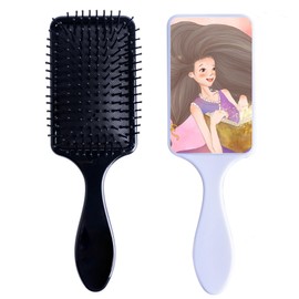 Framendino, 2 Pack Sublimation Hair Brush Detangling Combs for Women Men