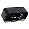 D‑88 Multifunctional Bluetooth Clock Speaker Portable Dual Alarm Clock Function
