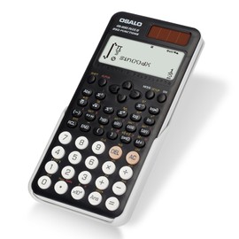 OSALO Scientific Calculator 252 Functions 2 Line Written Display with Sliding Cover for Secondary School Students (OS 82ES Plus 2nd Edition)