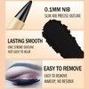 Eyeliner Waterproof, Matte Eye Pen, Black, Quick Drying Cream Eyeliner,