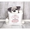 MoonWorks® Cushion Cover with German Text "Ich Bin stolze/r Chefin/Chef