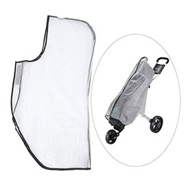 Golf Bag Rain Cover,Transparent Golf Bag Rain Hood Cape Waterproof Protective Cover Golf Trolley Cover Tasche for for Golf Bag Cart