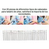Cabezales para taladro de uñas 30 pcs – YUYTE Cimenn-GZP-121474