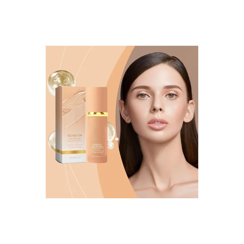 Bases De Maquillaje Acabado Mate Liquid Foundation Spf 50+