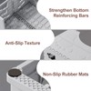 2 Pack Foldable Toilet Poop Stool Adult, Portable Squatting Potty