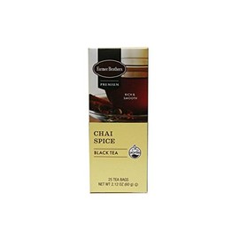 Farmer Brothers Premium: Chai Spice Black Tea, 1/25 ct box