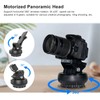 Motorized Panoramic Tripod Head, 2.4G Electronic Camera Tripod Head +