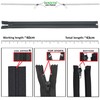 AERZETIX - Set of 8 Spiral Zippers N°5 40 cm