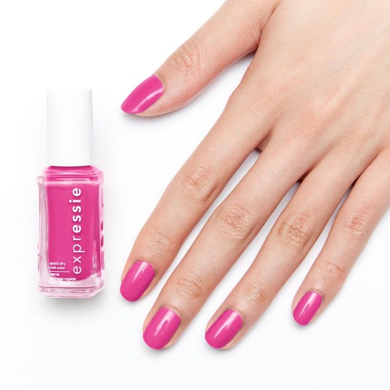 essie Schnelltrocknender Nagellack „expressie“, Vegane Formel ohne Inhaltsstoffe tierischen Ursprungs,