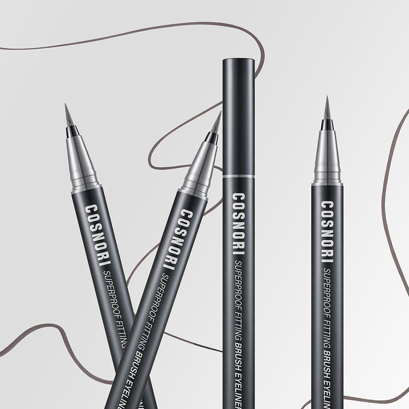 Kosnori COSNORI Super Proof Fitting Brush Eyeliner 0.6g / 코스노리