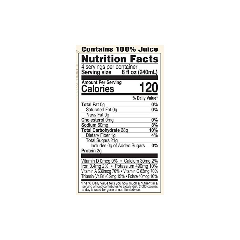 LAKEWOOD JUICE ORANGE CARROT ORG, 32 FO