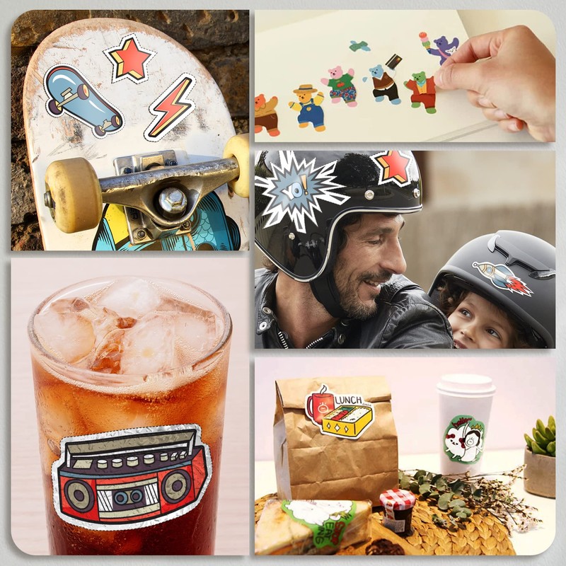 Koala Printable Vinyl Sticker Paper for LASER Printer - Glossy