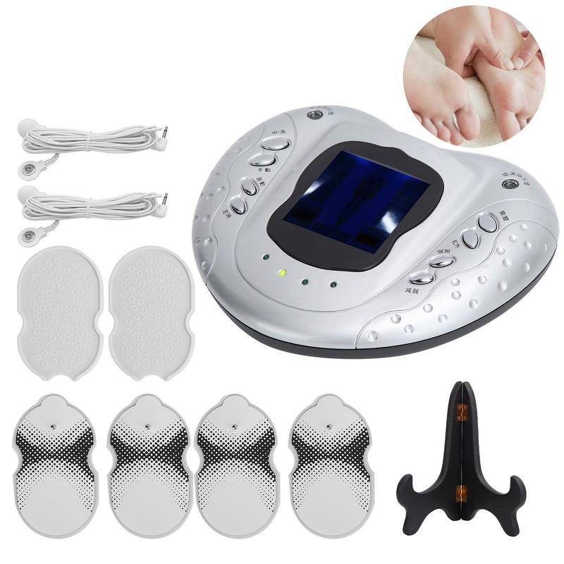 Multifunctional Electric Pulse Massager Electrode Pads TENS Body Muscle Stimulator