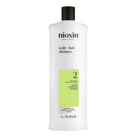 Nioxin 2 Shampoo Tratamiento Anticaída Gran Tamaño 1 L                                                                                                