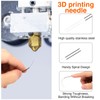 FEUNLEM 0.4mm 3D Printer Nozzle Cleaning Kit - 60PCS Stainless