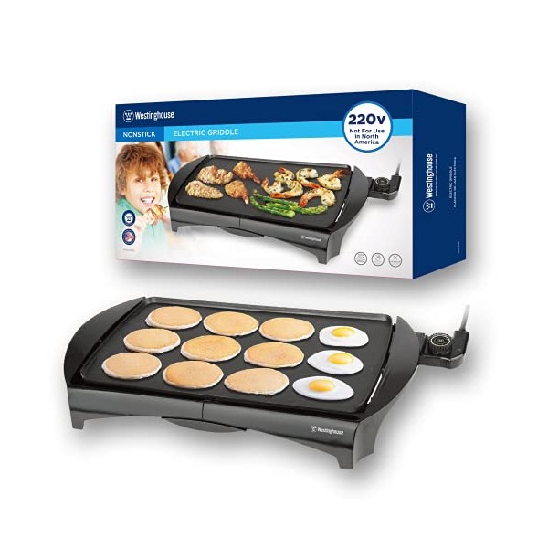 Westinghouse 220 volt griddle Family Size grill 220 Volts WKGL2456