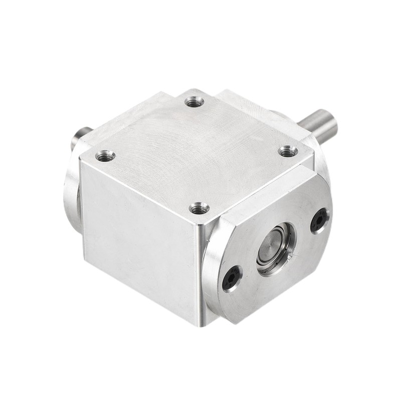 sourcing map Gear Box 90 Degree Right Angle Bevel Gearbox