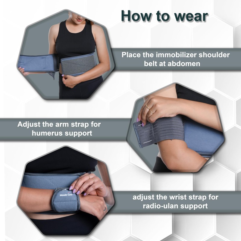 Toilet Shoulder Rest Arm Sling Shoulder Immobiliser Youth Shoulder Support