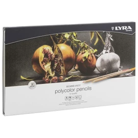 LYRA Rembrandt Polycolor, Fine Art Coloured Pencil Set, 36 Assorted Colours, Ideal for Professionals & Students
