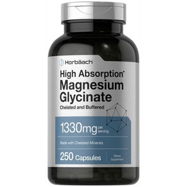 Magnesium Glycinate 1330mg per serving | 250 Capsules