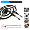 Electric Stove Top Burner MP15YA,Stove Burner 233000 6” 1250W Electric