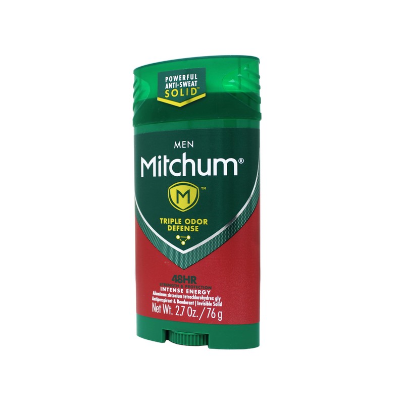 Mitchum Men Antiperspirant & Deodorant Stick, Triple Odor Defense Invisible