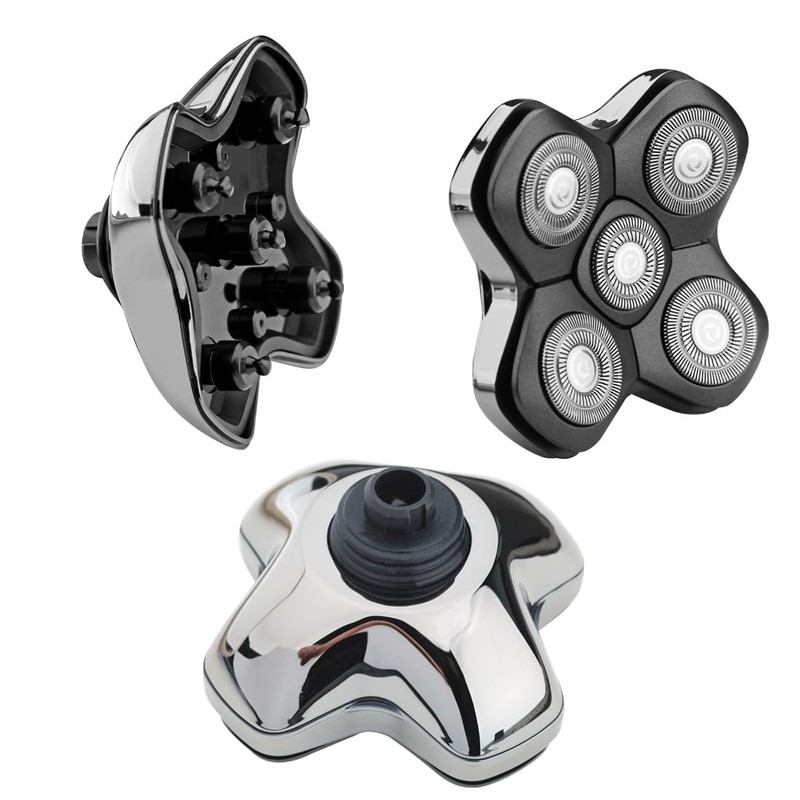 5 Blades Magnetic Shaver Head for SKULL SHAVER, SOLASKY Magnetic