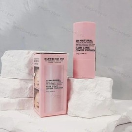 So Natural Hairline Cover Cushion 2.5g Black Dark Brown x3SET(SH) / 쏘내추럴 헤어 라인 커버 쿠션 2.5g 블랙 다크 브라운 x3SET(SH)