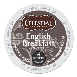 Celestial Seasonings® English Breakfast Tea Single-Serve K-Cup®, Carton Of 96
