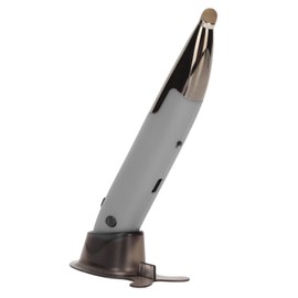 Optical Pocket Pen Mouse,Professional Pen Mouse,Portable Silent Small Bluetooth 2.4G Dual Mode Pen Mouse for PC Laptop(Silver Gray)